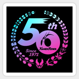 KAMEN RIDER 50TH ANNIVERSARY Sticker